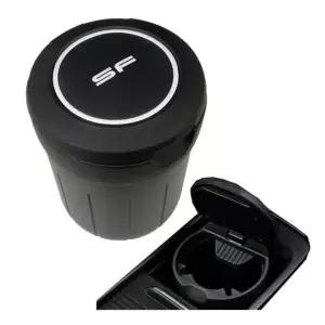 자동차 승용차 컵홀더 뚜껑형 재떨이 통 마당 가게 흡연장