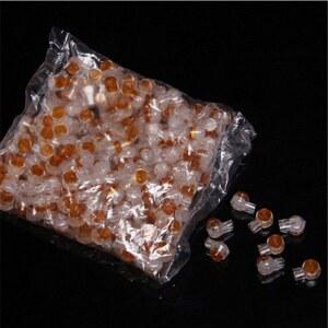 200PCS K1 커넥터 압착 연결 터미널 방수 배선 네트워크 이더넷 전화 케이블 코드 RJ45
