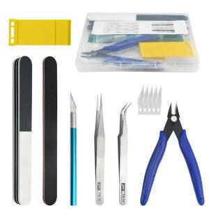 빅스톤 13 PCS 모형 도구 취미 로봇 건물 건담 비행기, 및 키트 수리 세트 건물, 플라스틱 건축 자동차,