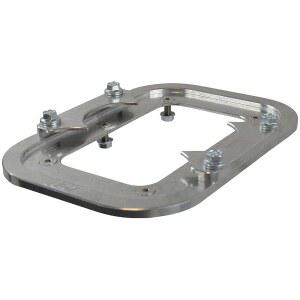 ICT 빌렛 옵티마 알루미늄 배터리 트레이 레이싱 트렁크 재배치 박스 홀드 다운 마운트 레드 옐로우 블루 탑 34 / 78 D34 34M 미국산 551183