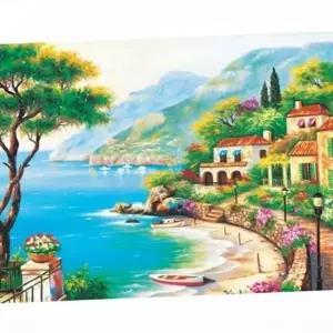 500피스 직소 그림 취미용 해안가 풍경 어른용 퍼즐