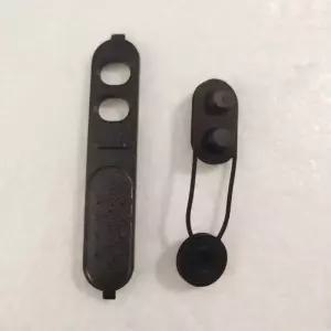 10개/세트 양방향 무전기 신형 PTT 베젤 및 버튼 (모토로라 DEP450 CP200d XIR P3688 DP1400 액세서리용)