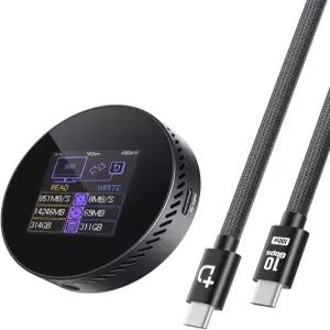 DOCKCASE 마그네틱 비주얼 M.2 2242 NVMe SSD 인클로저