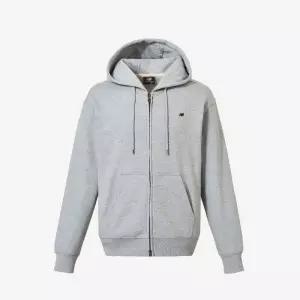 [뉴발란스]UNI 에센셜 스몰로고 후드집업 - ACMelange Gray 734940