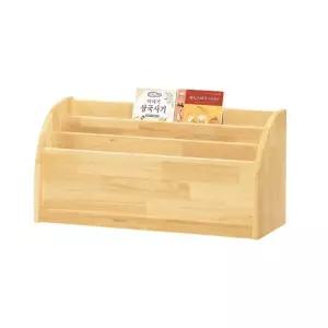 유아 놀이방 낮은 원목 책정리 책?이 어린이책 아기책장 소아과 고급