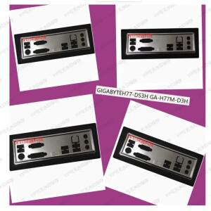 IO 쉴드 백 플레이트 GIGABYTEH77-DS3H GA-H77M-D3H용 스테인레스 스틸 블렌드 브래킷