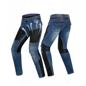 여름 바이크 데님 팬츠 오토바이 라이딩 통풍 매쉬 바지