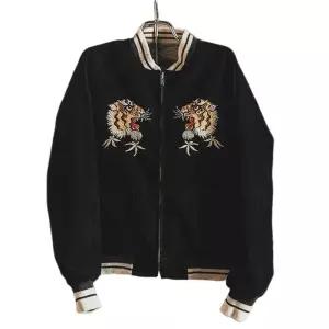 일본 호랑이 점퍼 빈티지 스카잔 요코스카 벨벳