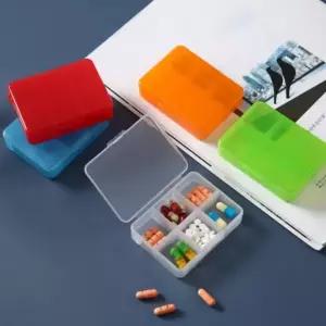 알약용기 탈부착 약통 6칸알약케이스 영양제 소분 약보관 6칸 알약 소분통 스마트