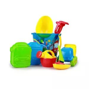 유아 타요 모래놀이 양동이 물뿌리개 도구 세트 장난감 어린이 바다 유치원 완구
