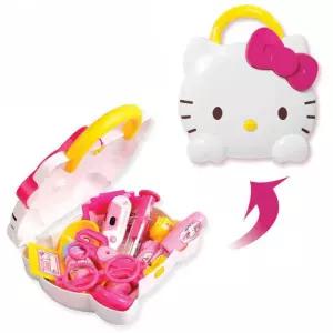 유아 헬로키티 소리나는 병원놀이 가방 세트 여아 장난감 남자아이 어린이 아동