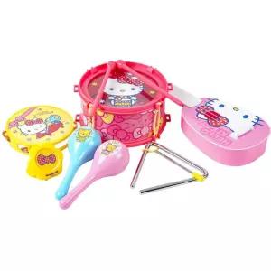 여아 헬로키티 기타 드럼 탬버린 악기 세트 유아 장난감 키즈 아이선물 음악 아동