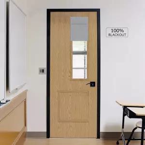 StangH 100 블랙아웃 마그네틱 교실 문 창문 커버 프라이버시 트리샤 단열 블라인드 라이트 그레이 W 8 x L