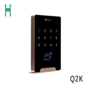 QR 코드 Mifare EM NFC RFID 카드 리더기 키패드 맞춤형 HID(Iclass) 액세스 제어 RS485/RS232 Wiegand26/3