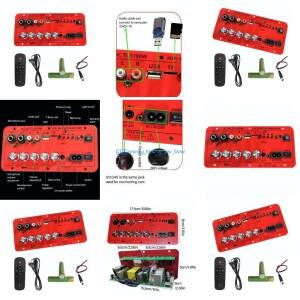H9EB 100W BLE5.0 사운드 앰프 보드 차량용 스피커 모듈 보드(저음 및 고음 조정 포함)