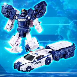 유아 또봇 쎈 미니 경찰차 자동차 변신로봇 장난감 아동 어린이완구 키즈 조작