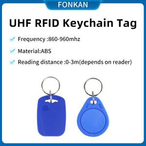 30개 액세스 제어 솔루션 UHF RFID 카드 키 태그 패시브 키고리 860MHZ 960MHz ABS 장거리 레이더와 호환