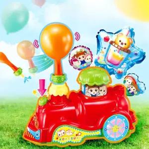 유아 콩순이 풍선 만들기 공기주입기 펌프 기차 장난감 아이 남아 어린이완구