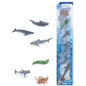 유아 교육용 고래 상어 문어 바다 피규어 세트 장난감 인형 어린이 유치원 키즈