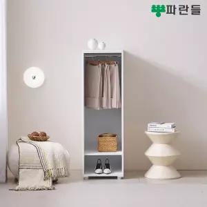 [착불배송] 파란들가구 E0목재 LPM 400 오픈 틈새옷장 학생옷장 장롱 장농