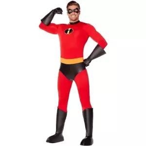 남성 코스튬 의상 변장 파티 스피릿 할로윈 성인 미스터 인크레더블 DH5396197