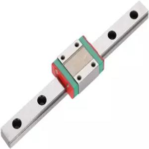 슬라이드 블록이 있는 월프론트 LML12B 미니어처 선형 레일 12mm 너비 100mm 150mm 200mm 300mm