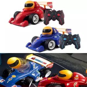 유아 2인용 레이싱카 RC카 리모컨 자동차 세트 장난감 무선조종 남아선물 키즈
