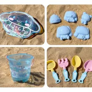 여아 유아 시나모롤 모래놀이 도구 가방 세트 장난감 바다 찍기 키즈카페 뭉치기