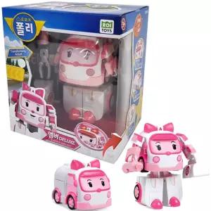 유아 로보카폴리 엠버 변신로봇 불빛 구급차 장난감 남아선물 아동 어린이 동작