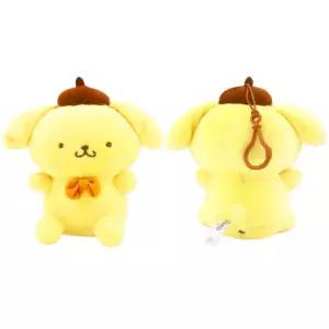 유아 폼폼푸린 10cm 가방 장식용 고리 봉제 인형 여자아이 키홀더 초등여아