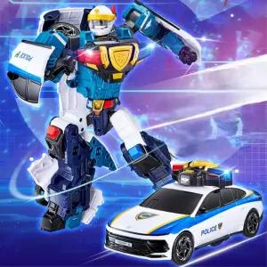 유아 또봇 C 대형 불빛 소리 경찰차 변신로봇 장난감 남자어린이선물 로보트 키즈
