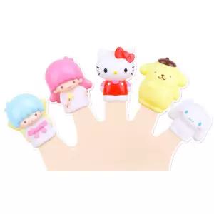 유아 헬로키티 폼폼푸린 시나모롤 손가락 인형 장난감 캐릭터 여자아이 선물용