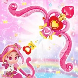 유아 레인보우버블젬 레드 LED 노래 요술봉 장난감 마법봉 여자아이 소꿉놀이