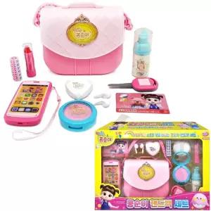 유아 콩순이 화장품 핸드백 가방 여아 화장놀이 장난감 여자아이 악세사리 아동