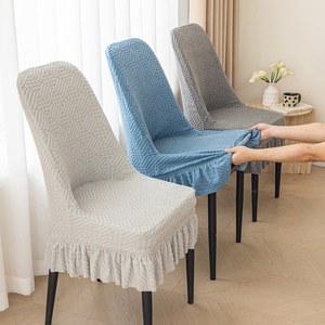 식탁 의자 커버 천갈이 베오라 스판 와플 책상 그린 쿠션형 예쁜 쿠션 E타입 라운드형