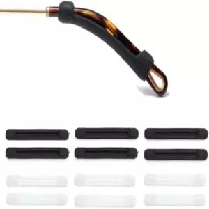 GBSTORE 6쌍 소프트 실리콘 미끄럼 방지 안경 이어 쿠션 템플 팁 패드 탄력적 편안 스포츠 그립 후크 다리