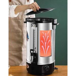 전기 보온통 국통 물통 절연 뷔페 가열 1.6.8L 이중층단열304모델 대형 수도꼭지