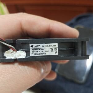 BenQ W1070 프로젝터 Ms614 MH680에 적합한 새로운 AD0612HX-H93 냉각 팬 12VDC