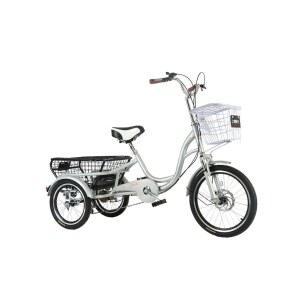 성인용 세발자전거 여성 60V 전동 경량 인력거 장보기 뒷자리 1000W 20인치 자전거