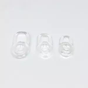 플랜트로닉스 익스플로러용 실리콘 교체 이어버드 이어팁 버드 이어 후크 80 110 120 500 이어폰 1 세트