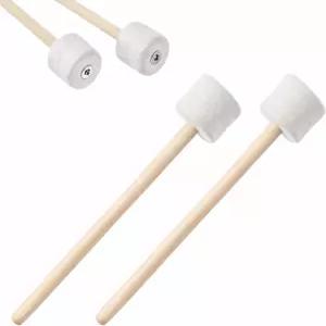 팀파니 망치 PCS 드럼 2개 13.22인치 소프트 펠트 미끄럼 방지 베이스 타악기 스틱 액세서리 마림바 실로폰