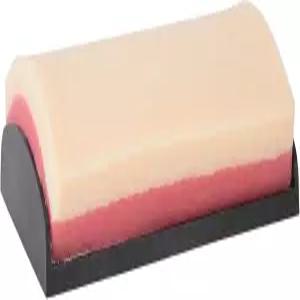 실리콘 인체 피부 주사 패드 훈련 모델 시뮬레이션 절개 봉합 간호 학생 실습용 연습 모듈 3가지 레이어