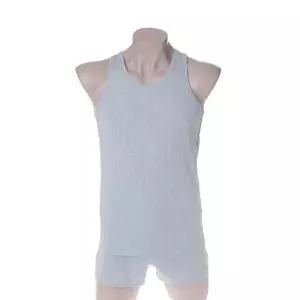 [갤러리아] [비비안][남]부드러운촉감 멜란지모달 스트라이프 남성런닝 RU1724/GREY