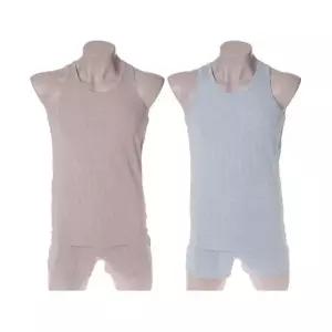 [갤러리아] [비비안][남]부드러운촉감 멜란지모달 스트라이프 남성런닝 RU1724/2C