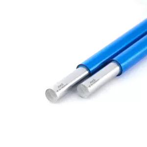 XiKe 2PCS 8mm x 100mm 스틸 막대 케이스 경화 크롬 도금 선형 모션 레일 샤프트 - 메트릭 H8 공차