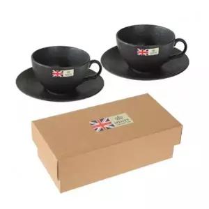 [하프클럽/브이와이]이천도자기 커피잔 부부 세트 카페용컵 잔 모카