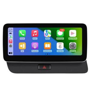 2009-2017년 아우디 Q5용 10.25인치 카 스테레오, OEM 시스템 팩토리 라디오 무선 카플레이안드로이드 오토 블루투스 IPS 터치스크린 교체(10.25인치 콘서트/교향곡) 업그레이드