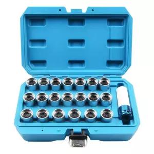 락너트 폭스바겐 21피스 세트 공구 소켓 제거 인출기 퓨즈