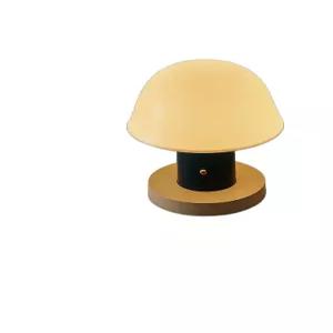 조명 가정용 북유럽 LED 터치식 테이블 빈티지 단스탠드 버섯 충전식 렘프