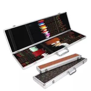 찌케이스 전자찌 보관함 감성돔 박스 문어 블랙 민물 찌통